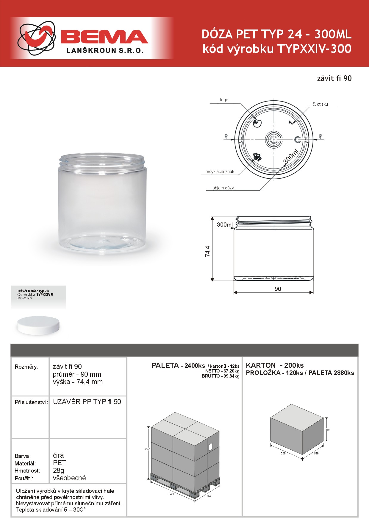 Doza Typ 24_ PET300ML